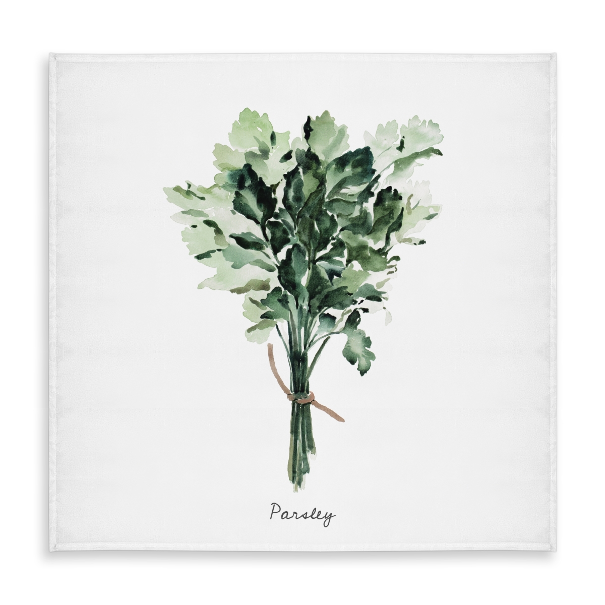 Picture of Begin Home Decor C1TC58587OTZ6S 58 x 58 in. Leaves Illustrative White Tablecloth - Indoor & Outdoor Decor