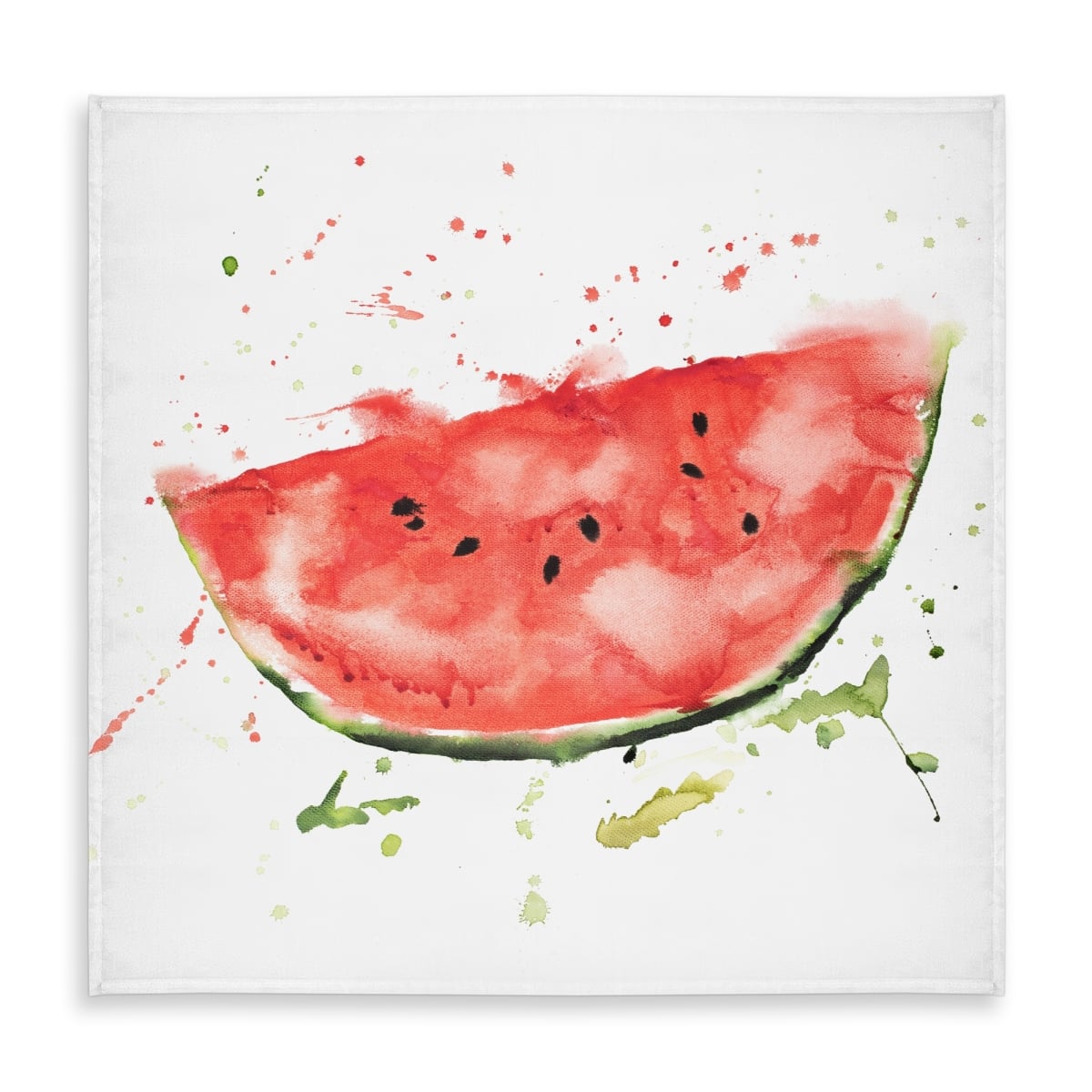 Picture of Begin Home Decor C1TC5858AUE65P 58 x 58 in. Watermelon Slice Tablecloth - Indoor Outdoor Home Decor