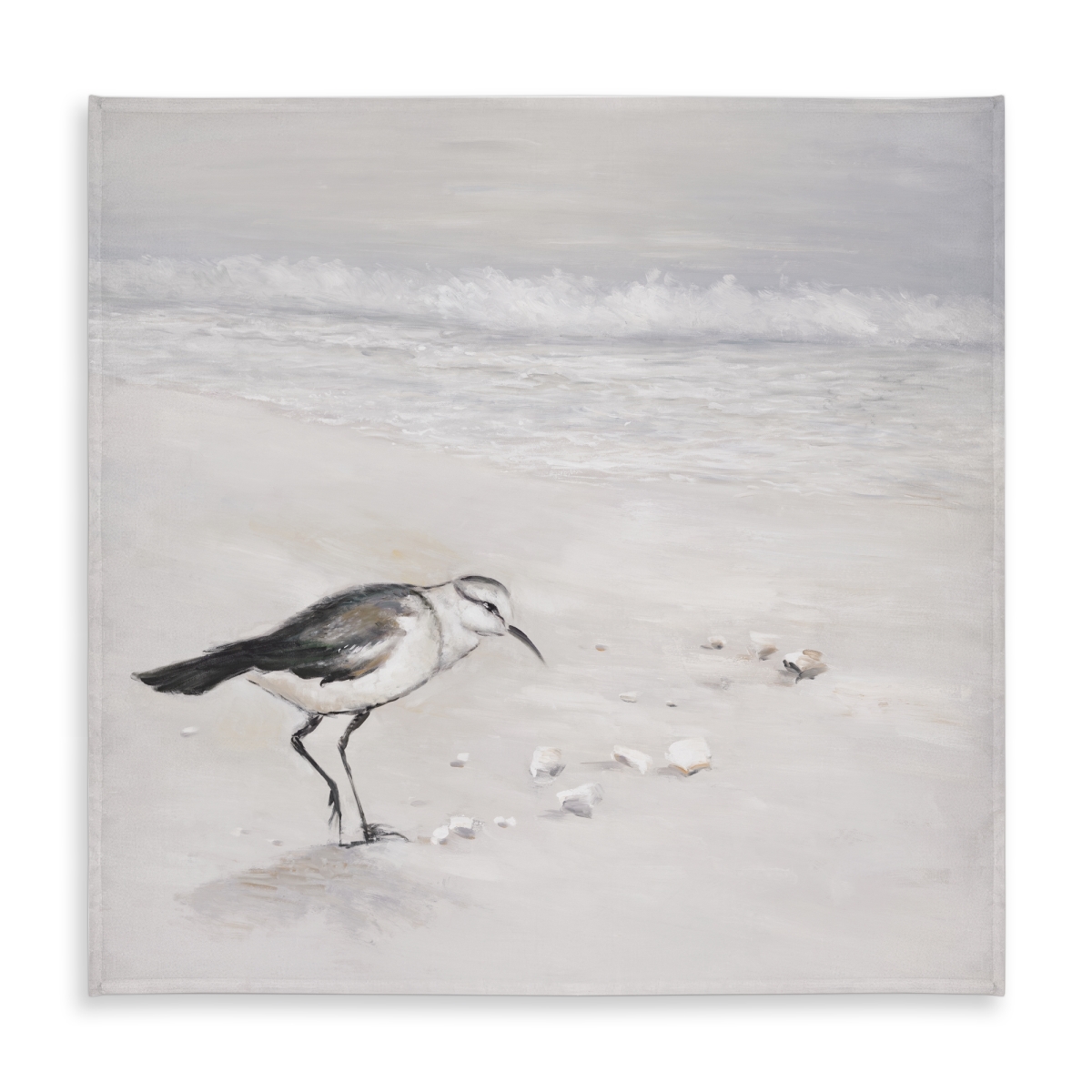 Picture of Begin Home Decor C1TC5858R5WI77 58 x 58 in. Semipalmated Sandpiper Tablecloth - Marine Decor for Home
