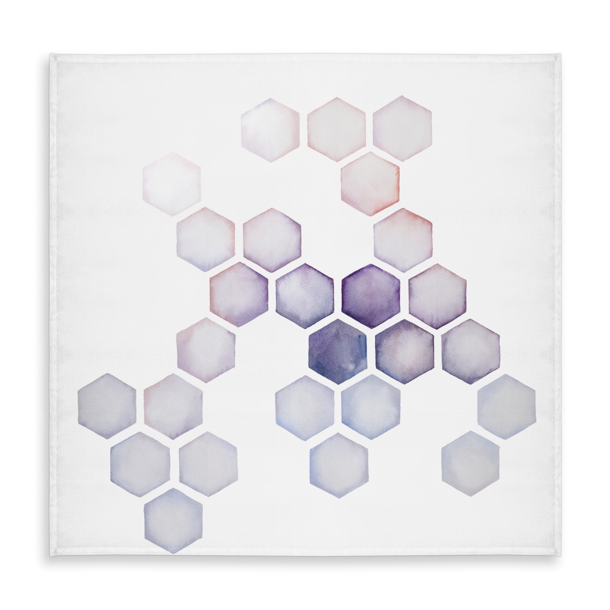 Picture of Begin Home Decor C1TC58580W1M8Q 58 x 58 in. Alveoli Purple Indoor & Outdoor Tablecloth - Bedroom Shapes Decor
