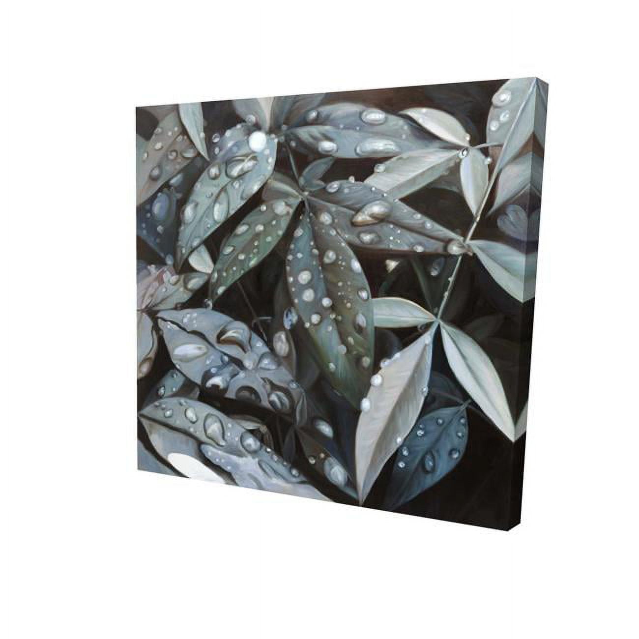 12 x 12 in. Leaves After Rain-Print on Canvas