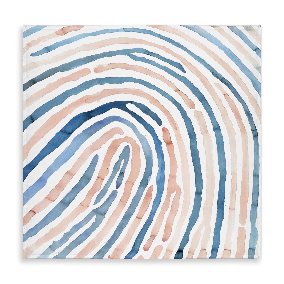 Picture of Begin Home Decor C1TC58582G2GT2 58 x 58 in. Fingerprint Shapes Tablecloth - Indoor & Outdoor Home Decor