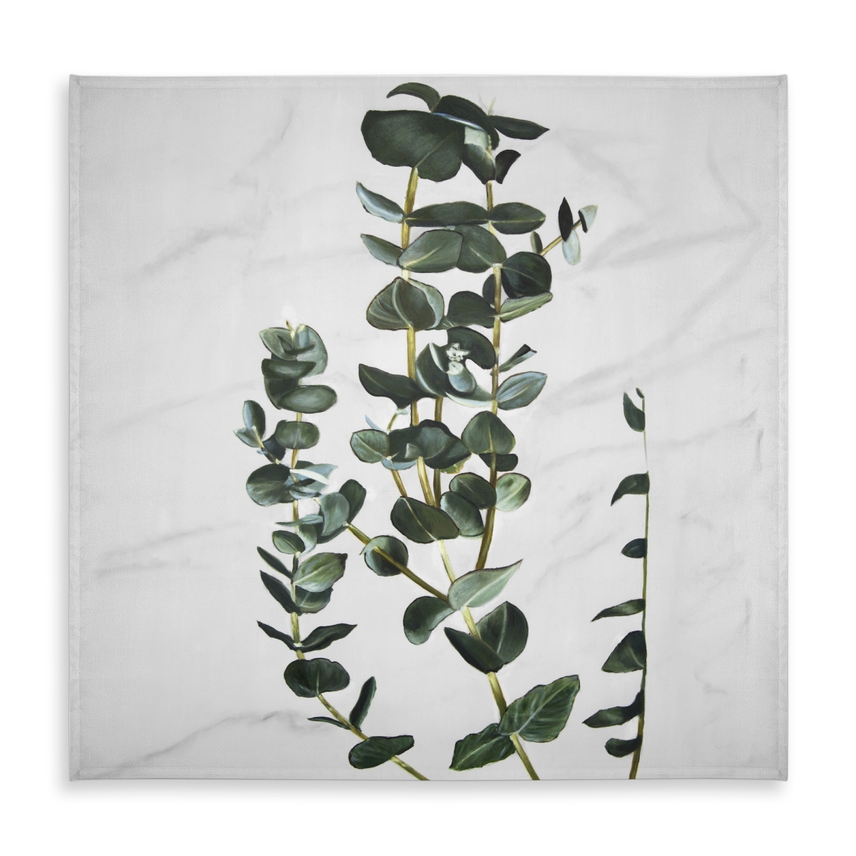 Picture of Begin Home Decor C1TC5858XX1V05 58 x 58 in. Eucalyptus Stems Tablecloth - Minimalist Botanical Decor