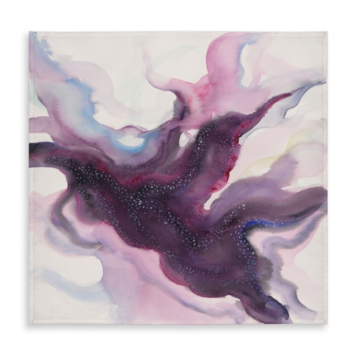 Picture of Begin Home Decor C1TC5858AE0X3G 58 x 58 in. Purple Abstract Milky Way Tablecloth - Indoor & Outdoor Decor