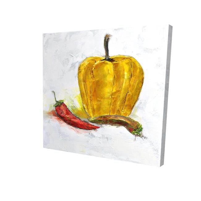 12 x 12 in. Peppers-Print on Canvas