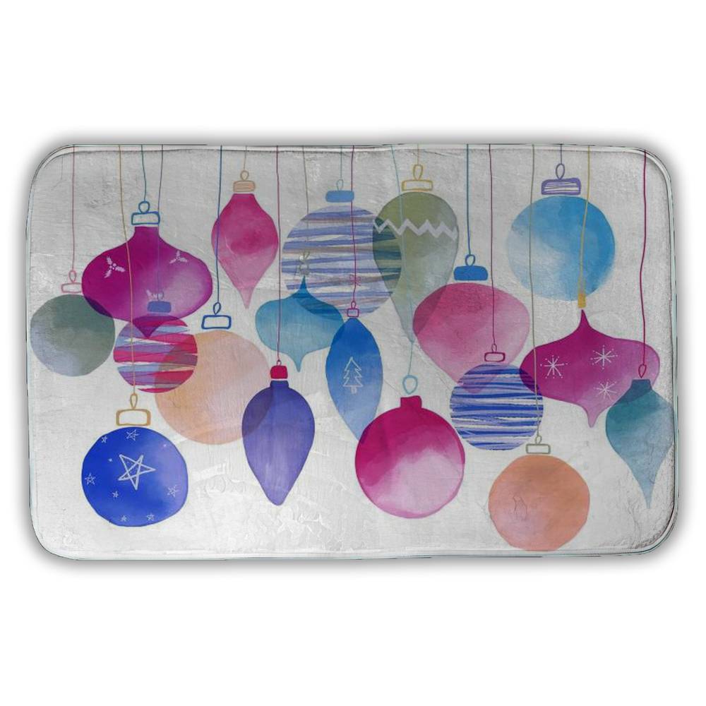 5930-2134-HO7-1 21 x 34 in. Magic Holidays Bath Mat - Festive Home Decor Essential