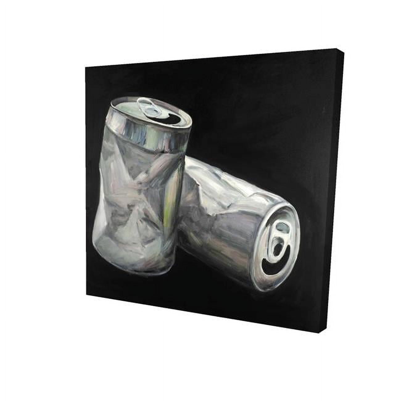 12 x 12 in. Empty Cans-Print on Canvas