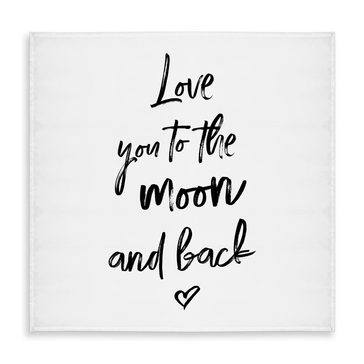Picture of Begin Home Decor C1TC58582OUK7M 58 x 58 in. Love You To the Moon Tablecloth - Romantic Space Decor