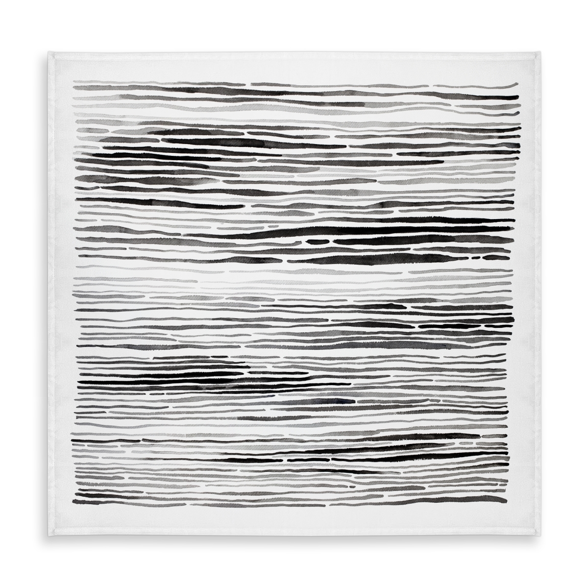 Picture of Begin Home Decor C1TC5858G02XBQ 58 x 58 in. Gray Grooves Minimalist Abstract Shapes Tablecloth - Indoor & Outdoor
