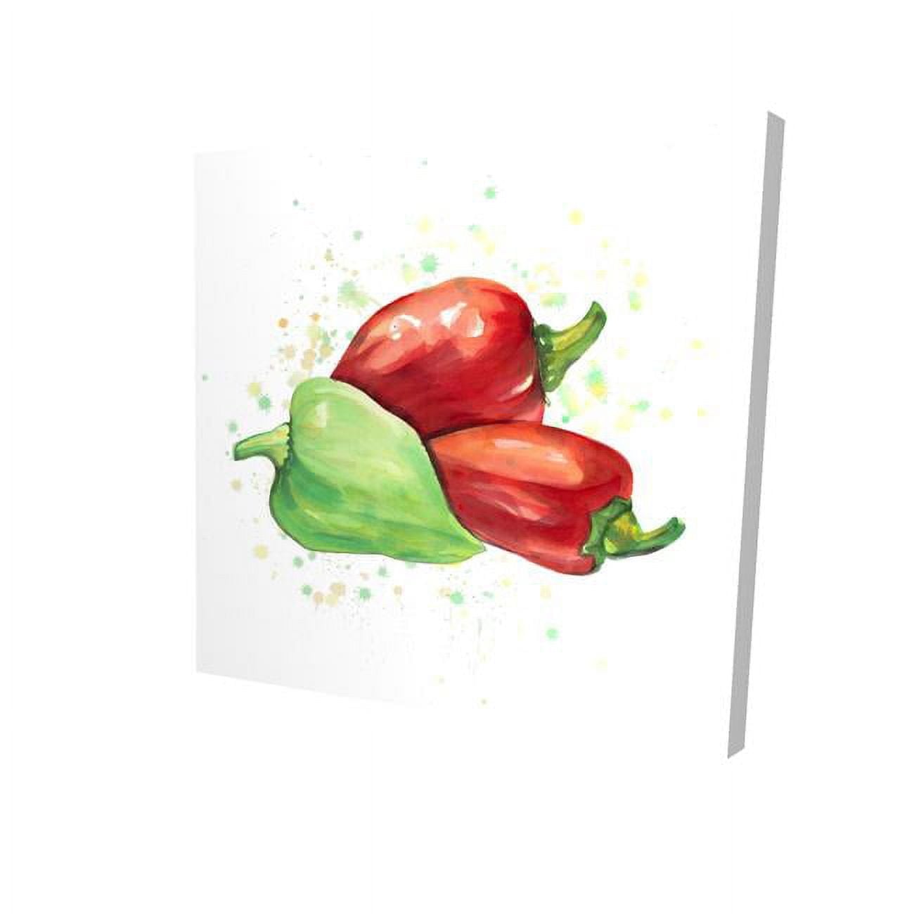 12 x 12 in. Bell Peppers-Print on Canvas