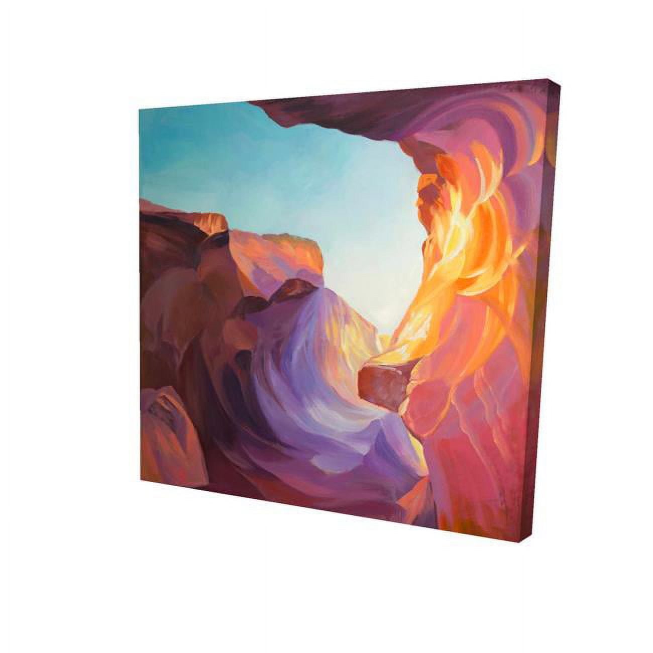 12 x 12 in. Antelope Canyon-Print on Canvas