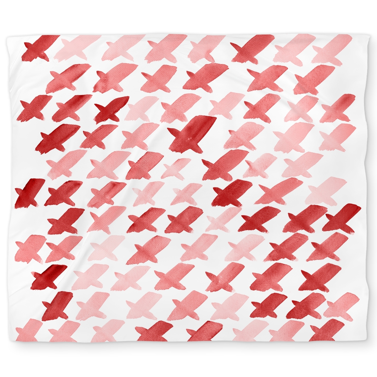 C1DCKSW0IQ4YKL X Red Pattern King Size Duvet Cover - Stylish Home Decor Accent