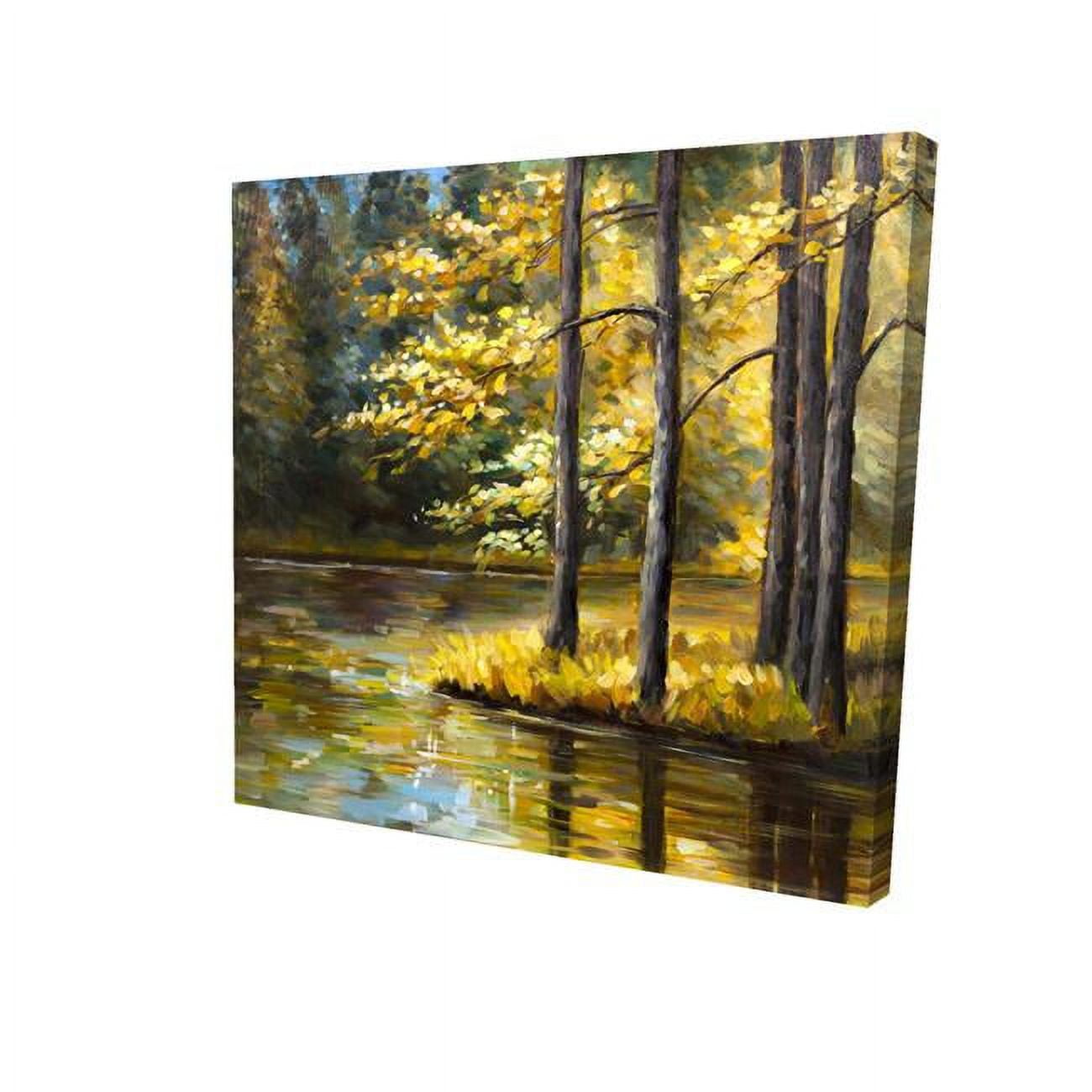 12 x 12 in. Fall Landscape by The Water-Print on Canvas