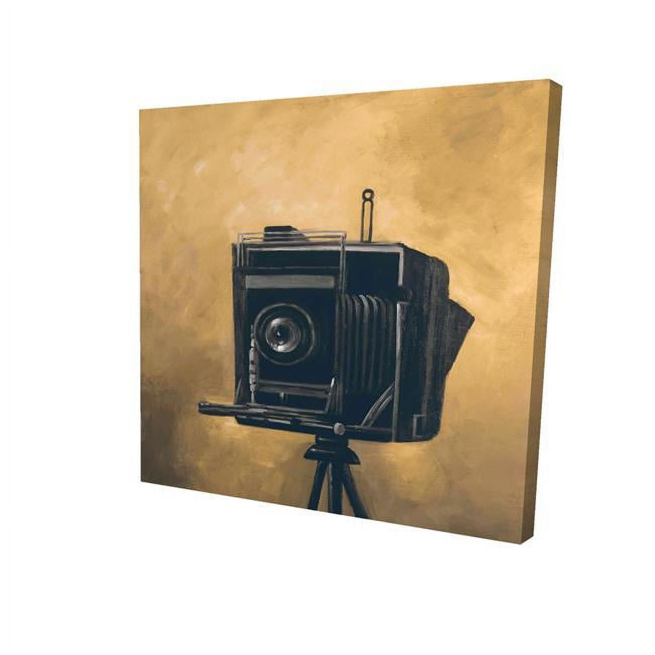 16 x 16 in. Vintage Camera-Print on Canvas