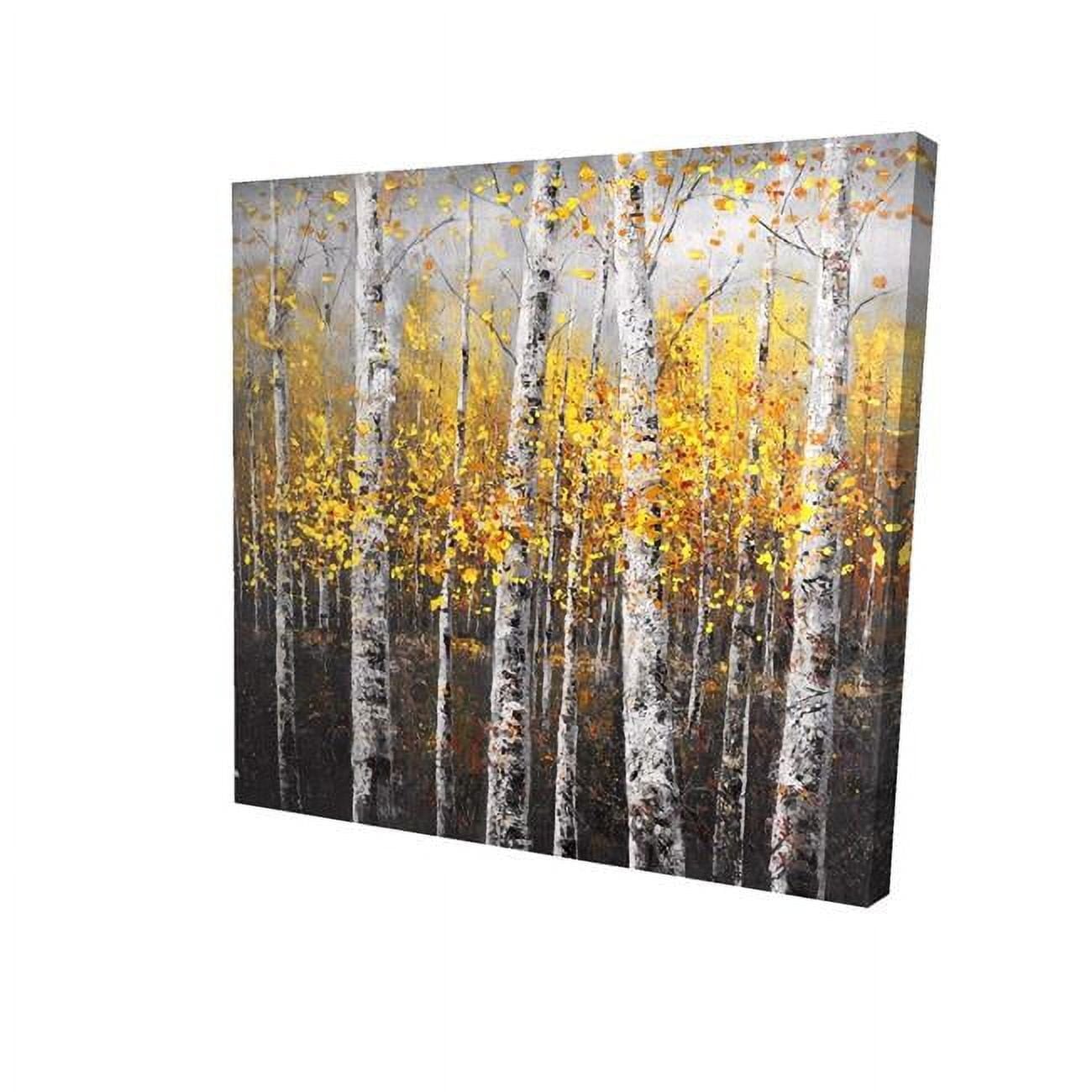 12 x 12 in. Sunny Birch Trees-Print on Canvas