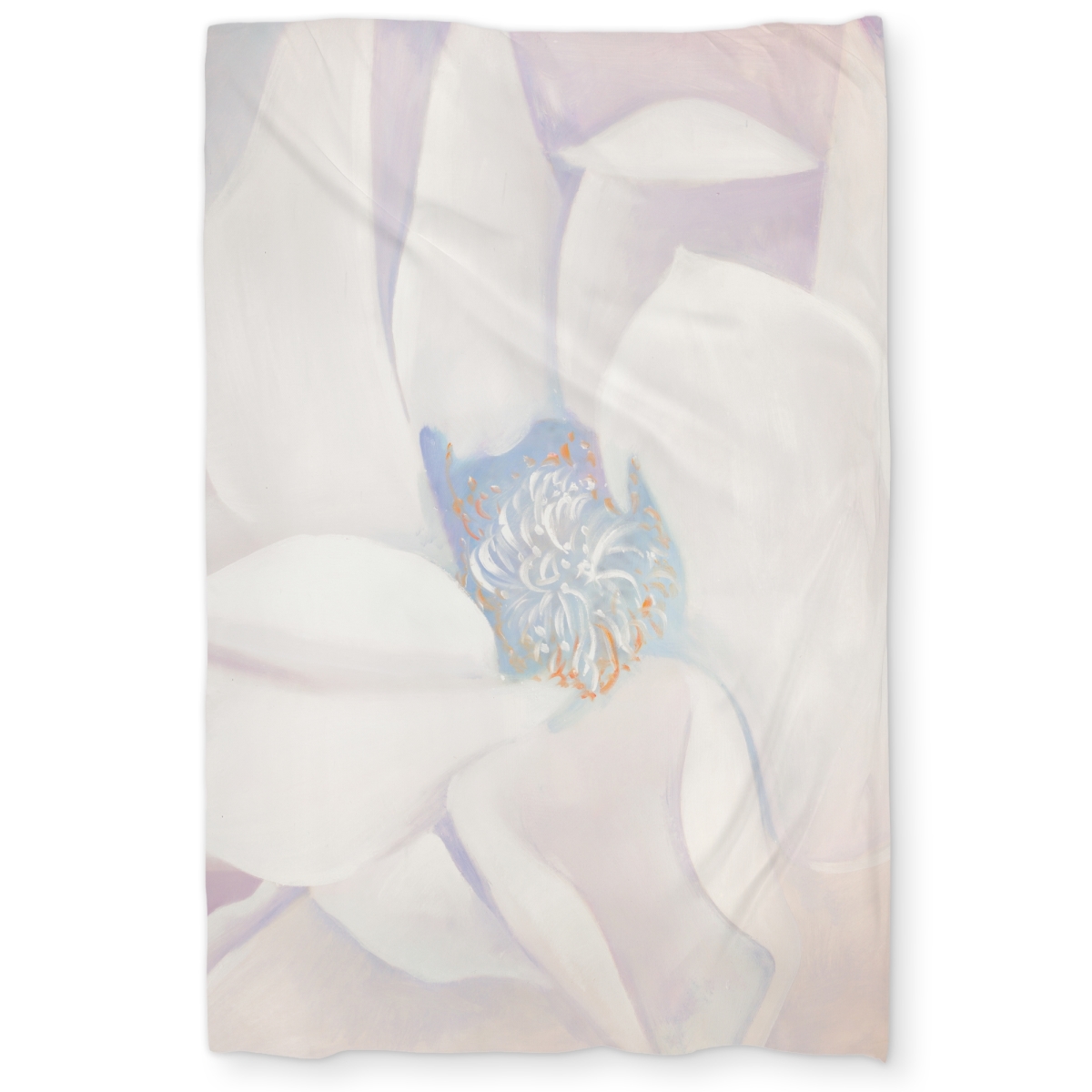C1DCTSW0EBS8LU Delicacy Floral White Twin Size Duvet Cover - Elegant Home Decor