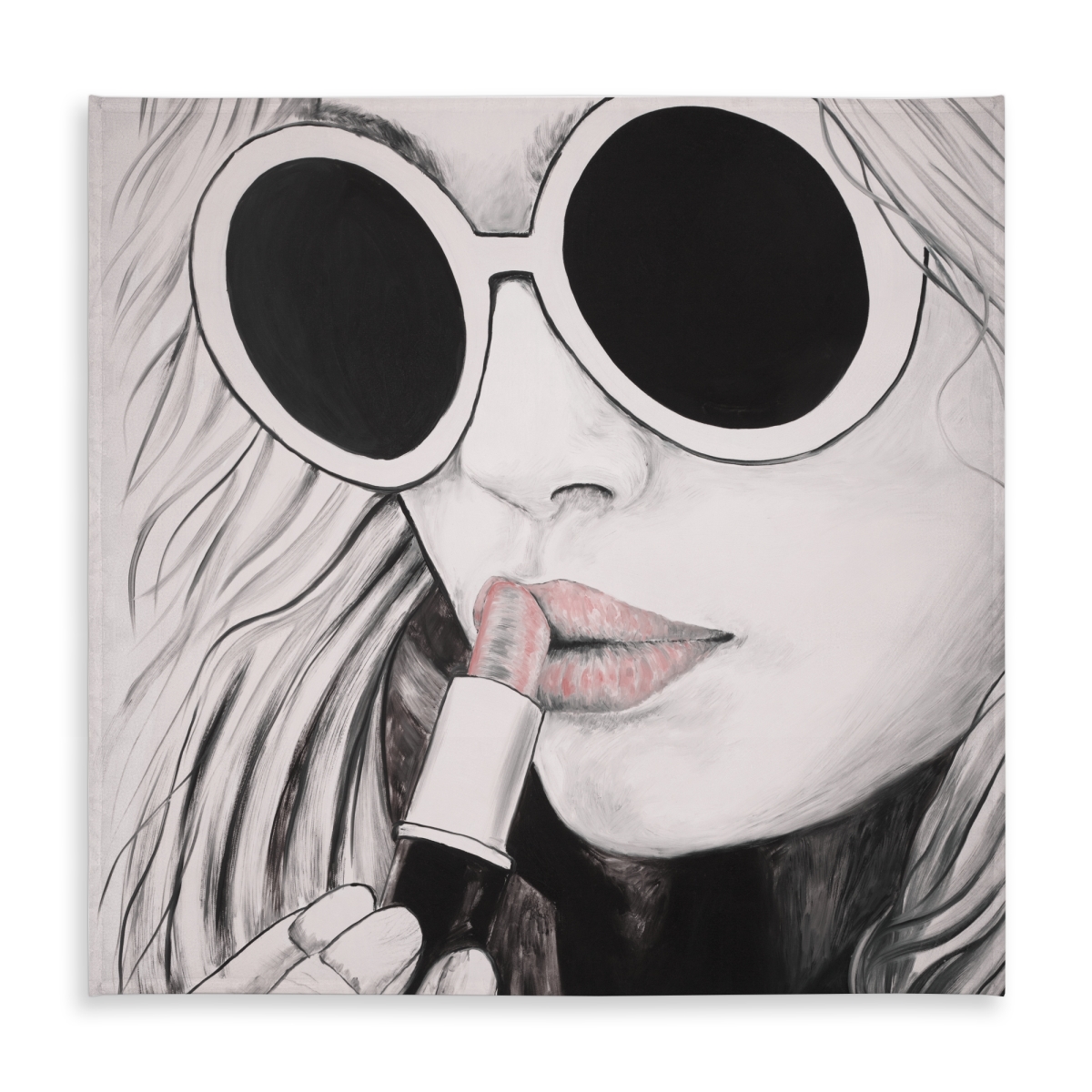 Picture of Begin Home Decor C1TC5858XXMBVW 58 x 58 in. Figurative Pink Tablecloth - Indoor & Outdoor Home Decor by Incognito