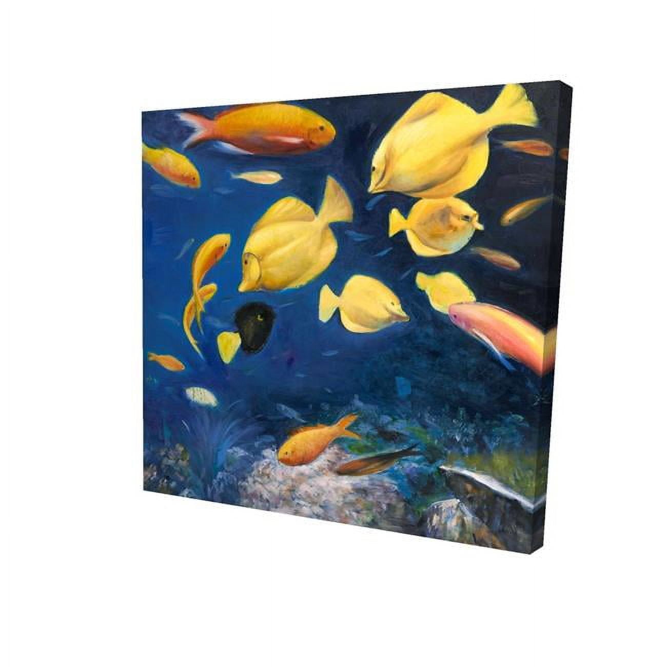 16 x 16 in. Fish Under The Sea-Print on Canvas
