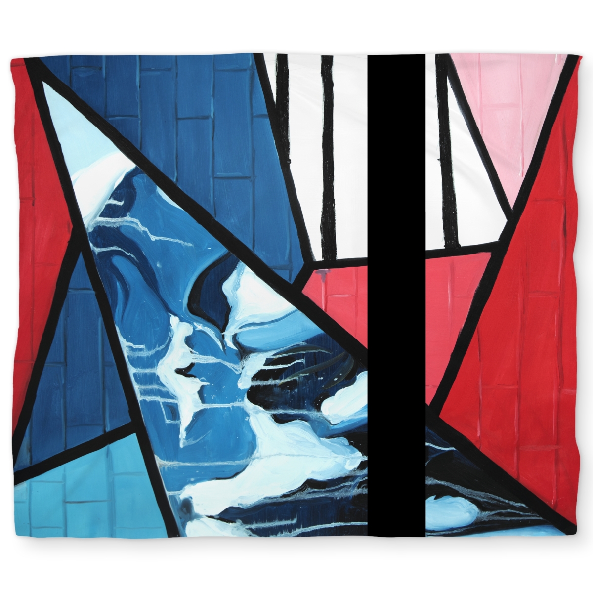 C1DCKSW0E3V5KB Diagonal Unity Office Industrial King Size Duvet Cover - Home Decor