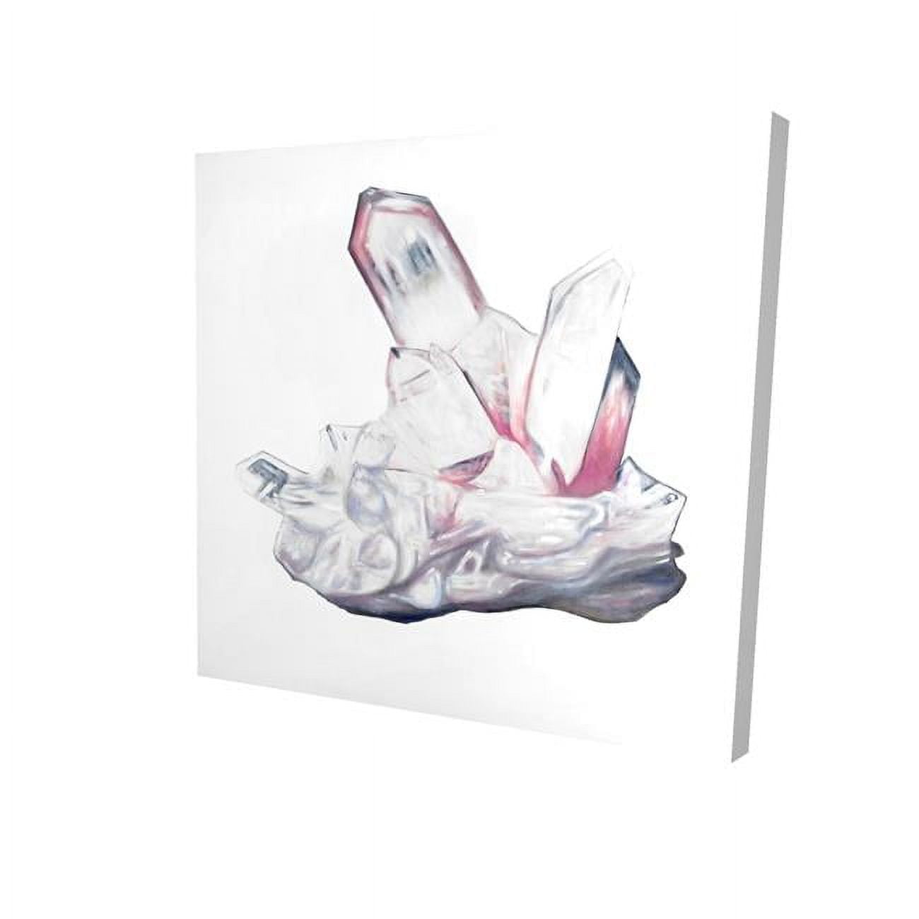 12 x 12 in. Clear Quartz Cristal-Print on Canvas