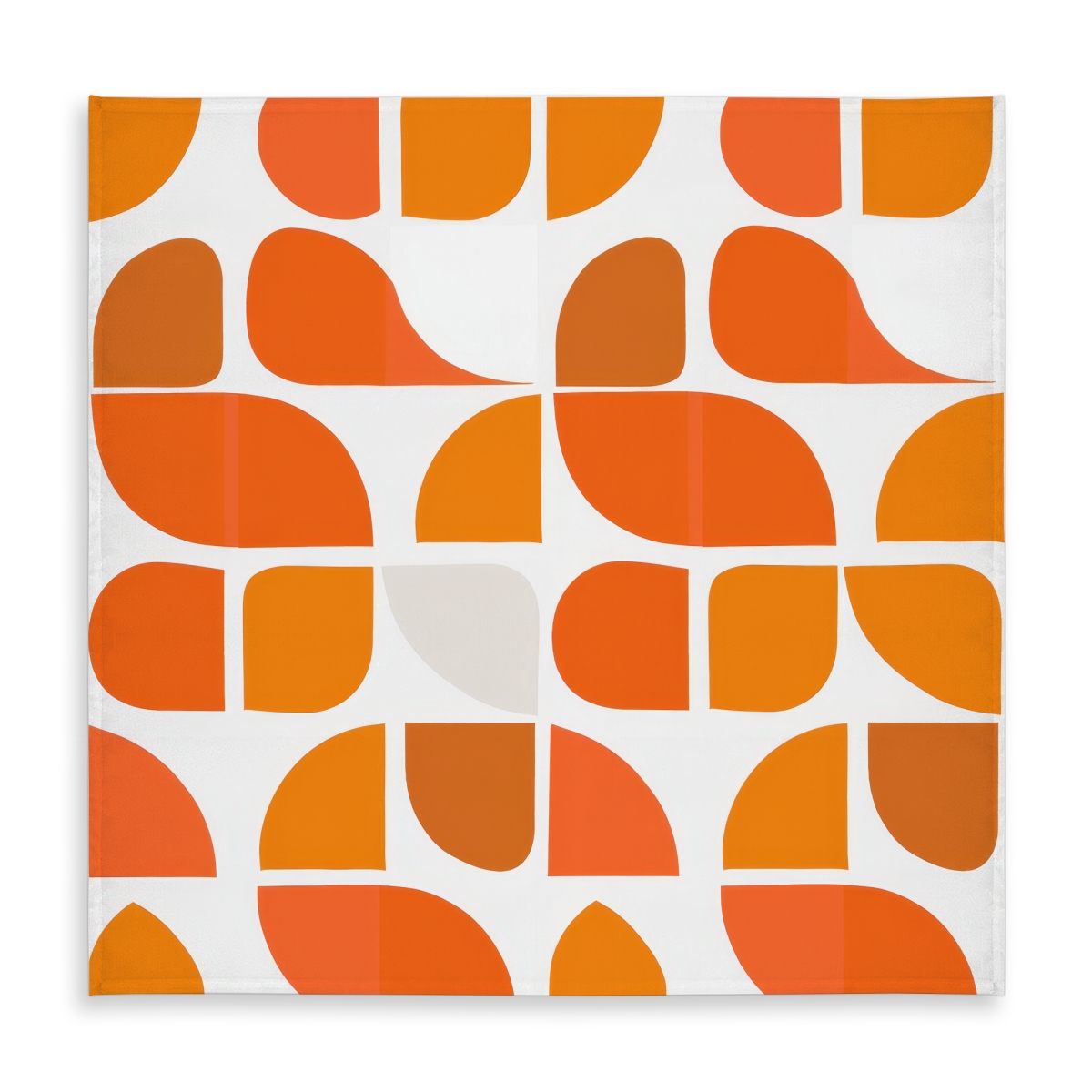 Picture of Begin Home Decor C1TC5858SKKBKO 58 x 58 in. Zig Zag Indoor & Outdoor Tablecloth - Home Decor Essential