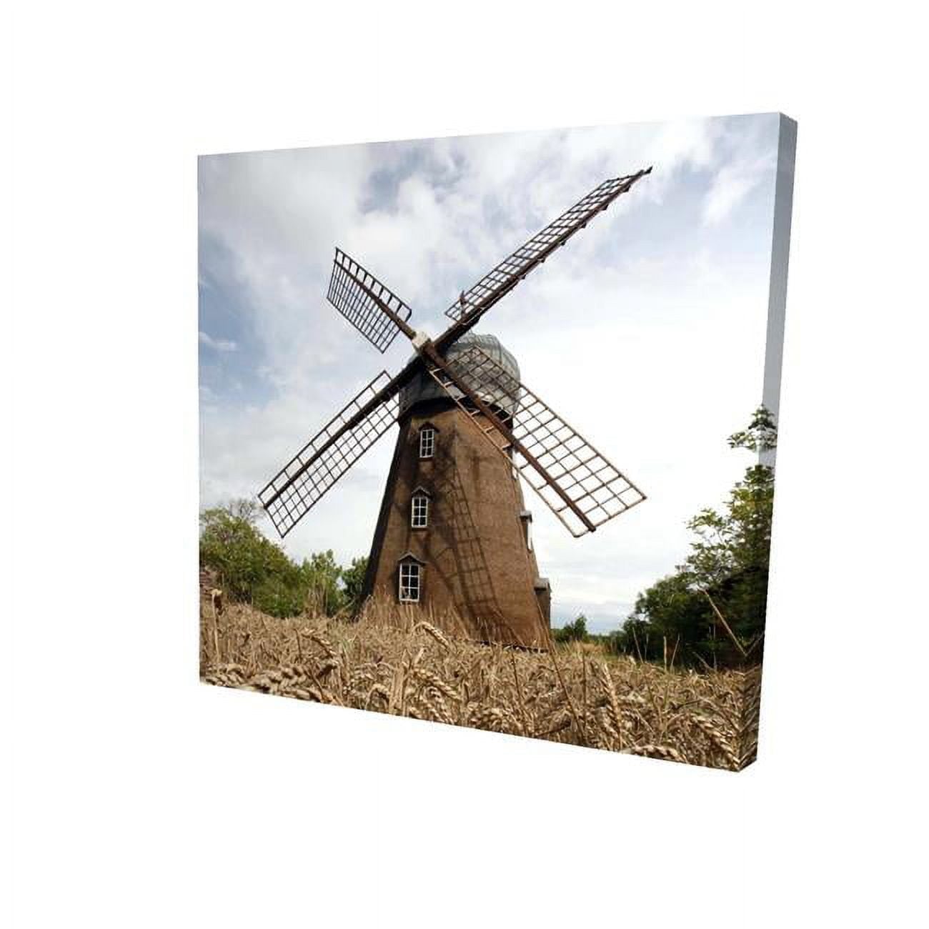 12 x 12 in. Windmill-Print on Canvas