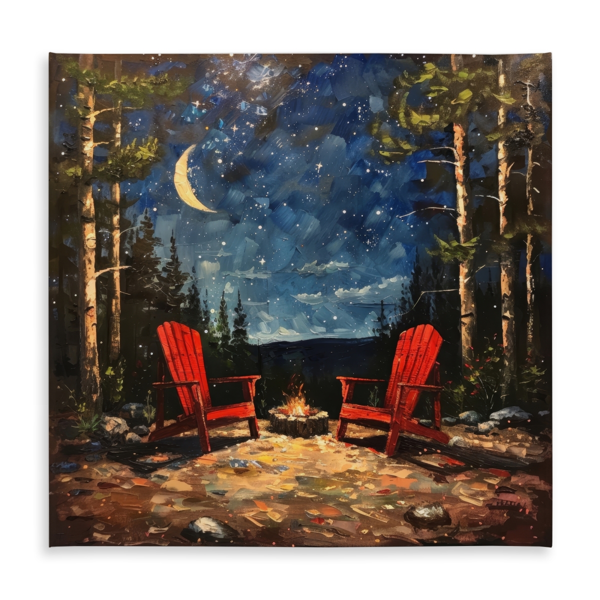 Picture of Begin Home Decor C1TC585876VRHU 58 x 58 in. Repose Indoor & Outdoor Tablecloth - Stylish Home Decor Essential