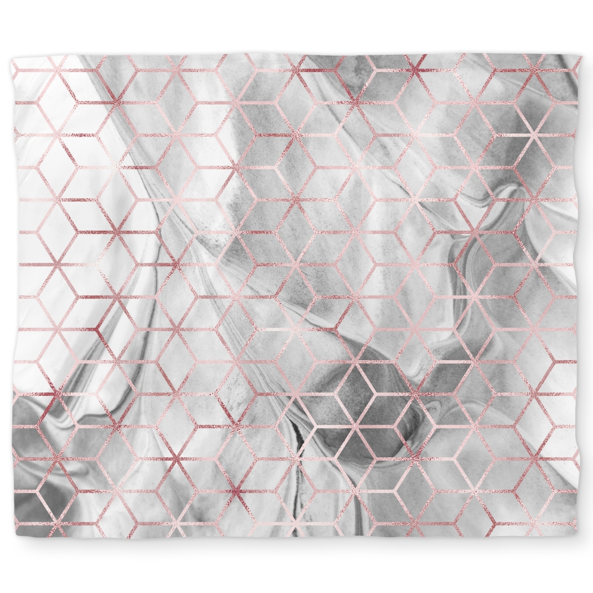 C1DCKSW0WERKDA Modern Office Pattern King Size Duvet Cover - Symmetry White Back
