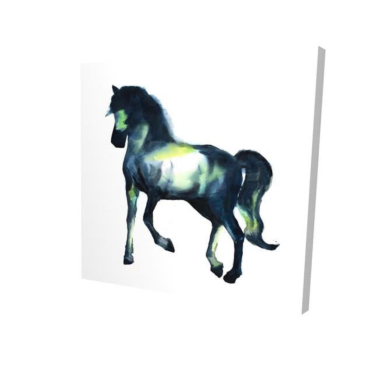 16 x 16 in. Elegant Horse-Print on Canvas