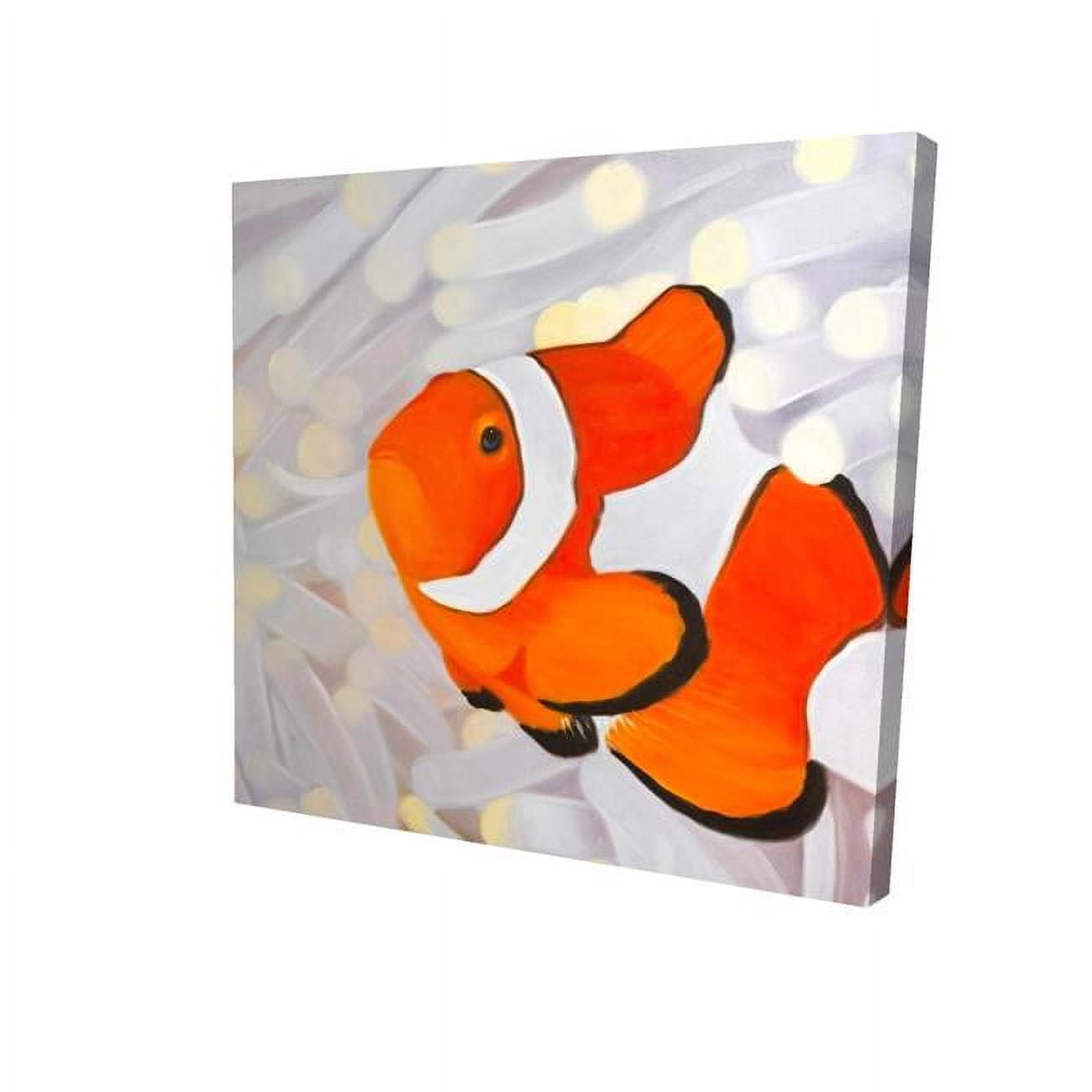 16 x 16 in. Clownfish-Print on Canvas
