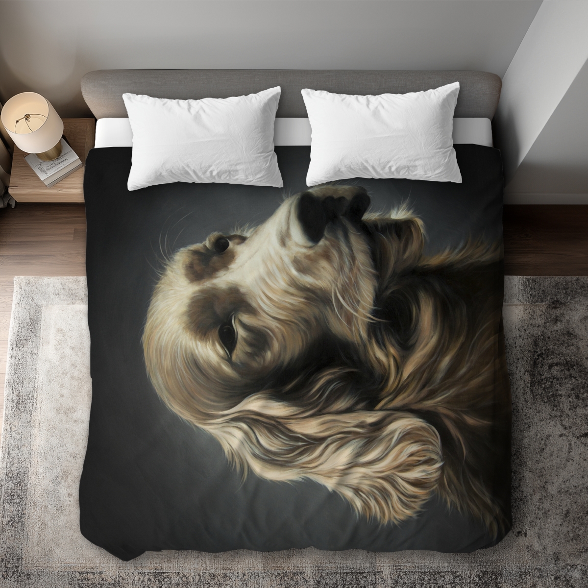 C1DCKSW0FE6S1I Field Spaniel Hyperrealist Animals King Size Duvet Cover - Home Decor