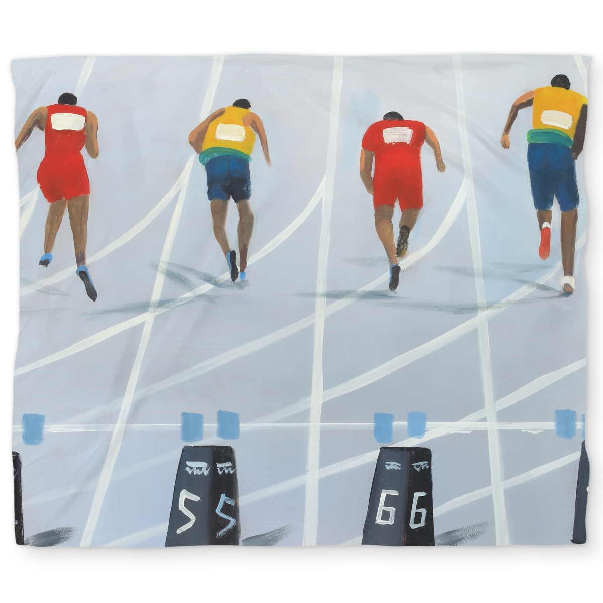 C1DCKSW0AM9BDX Race of 10 Meters King Size Duvet Cover - Sports Man Cave Decor