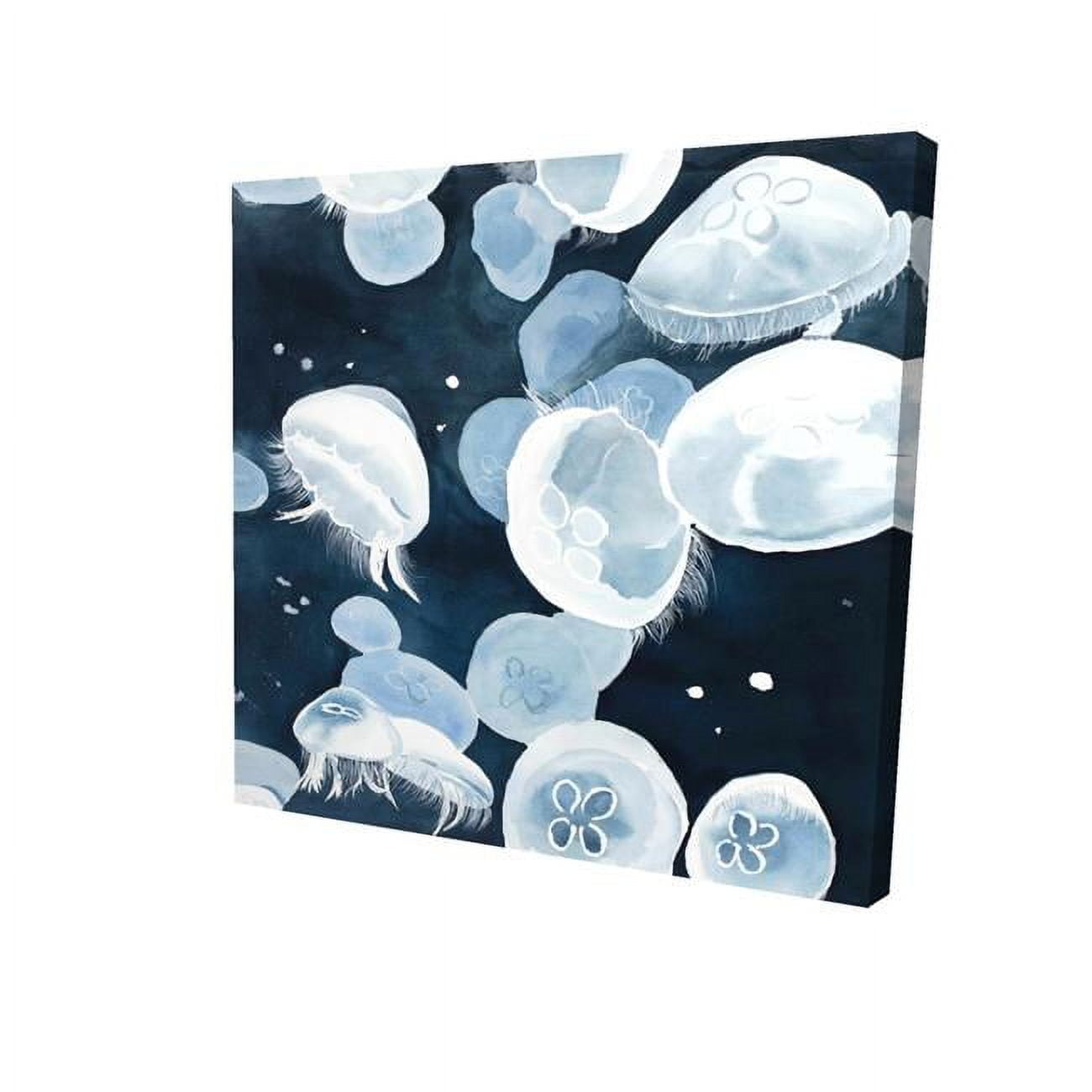 16 x 16 in. Jellyfishs-Print on Canvas