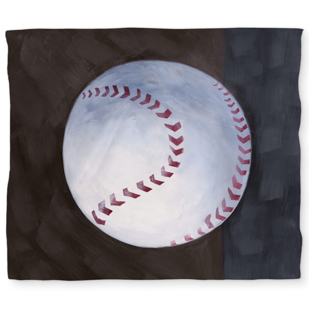 C1DCKSW0X27GMH Baseball Ball King Size Duvet Cover - Man Cave Home Decor Accent