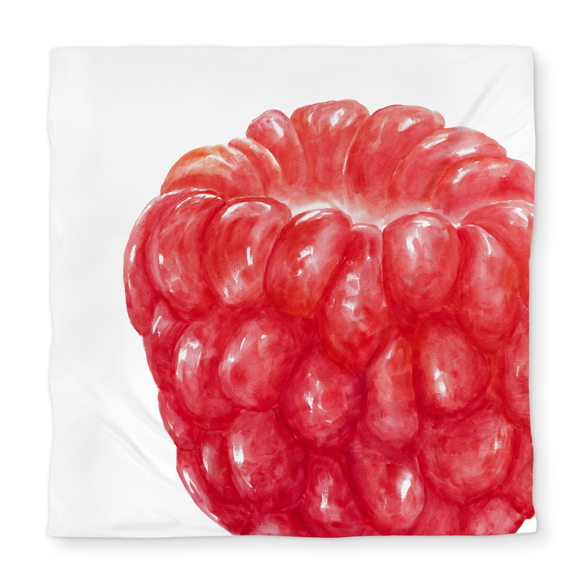 C1DCQSW0IQDGRE Raspberry Red Food Kitchen Queen Size Duvet Cover - Home Decor