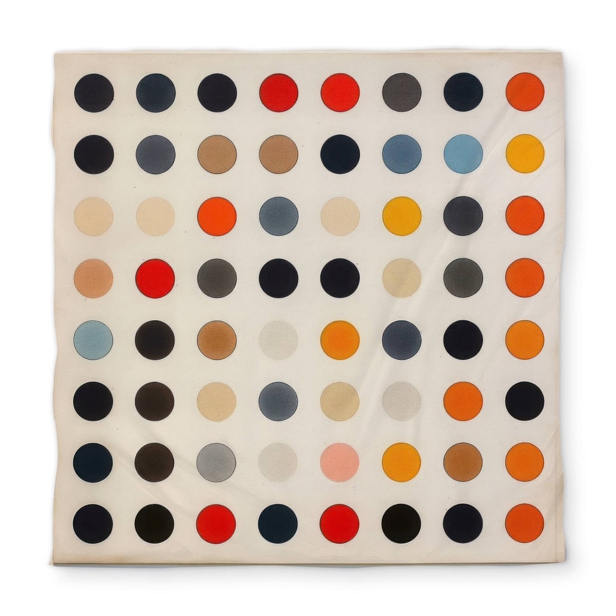 C1DCQSW0WAU9D7 Distanced Circles Queen Size Duvet Cover - Minimalist Patterns Home Decor