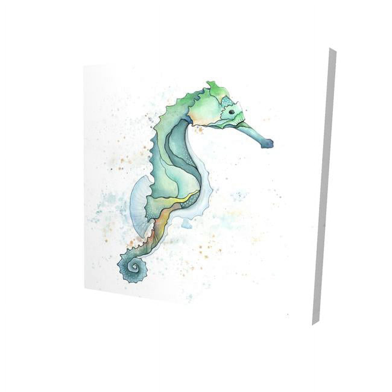16 x 16 in. Sea Horse-Print on Canvas
