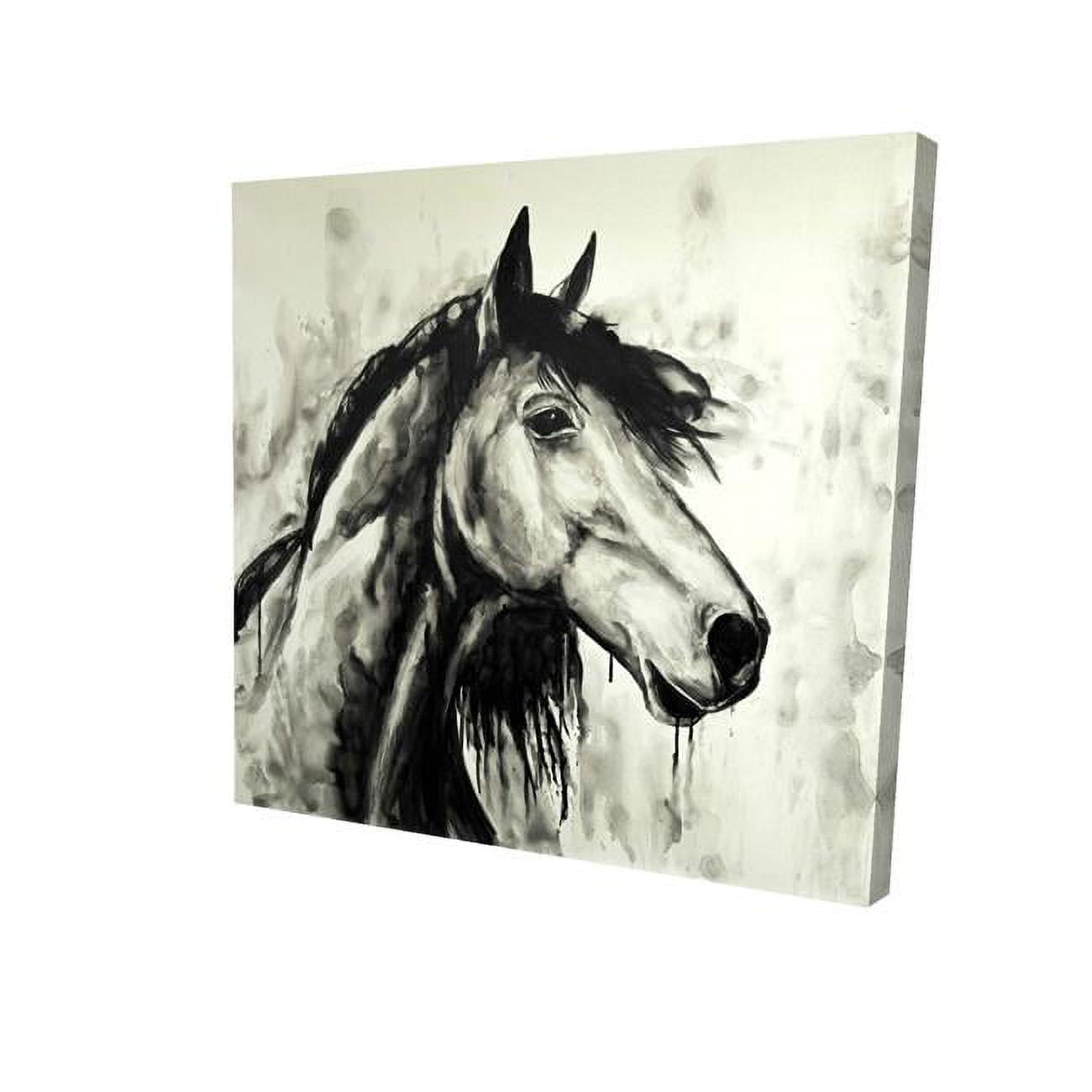 16 x 16 in. Spirit Horse-Print on Canvas