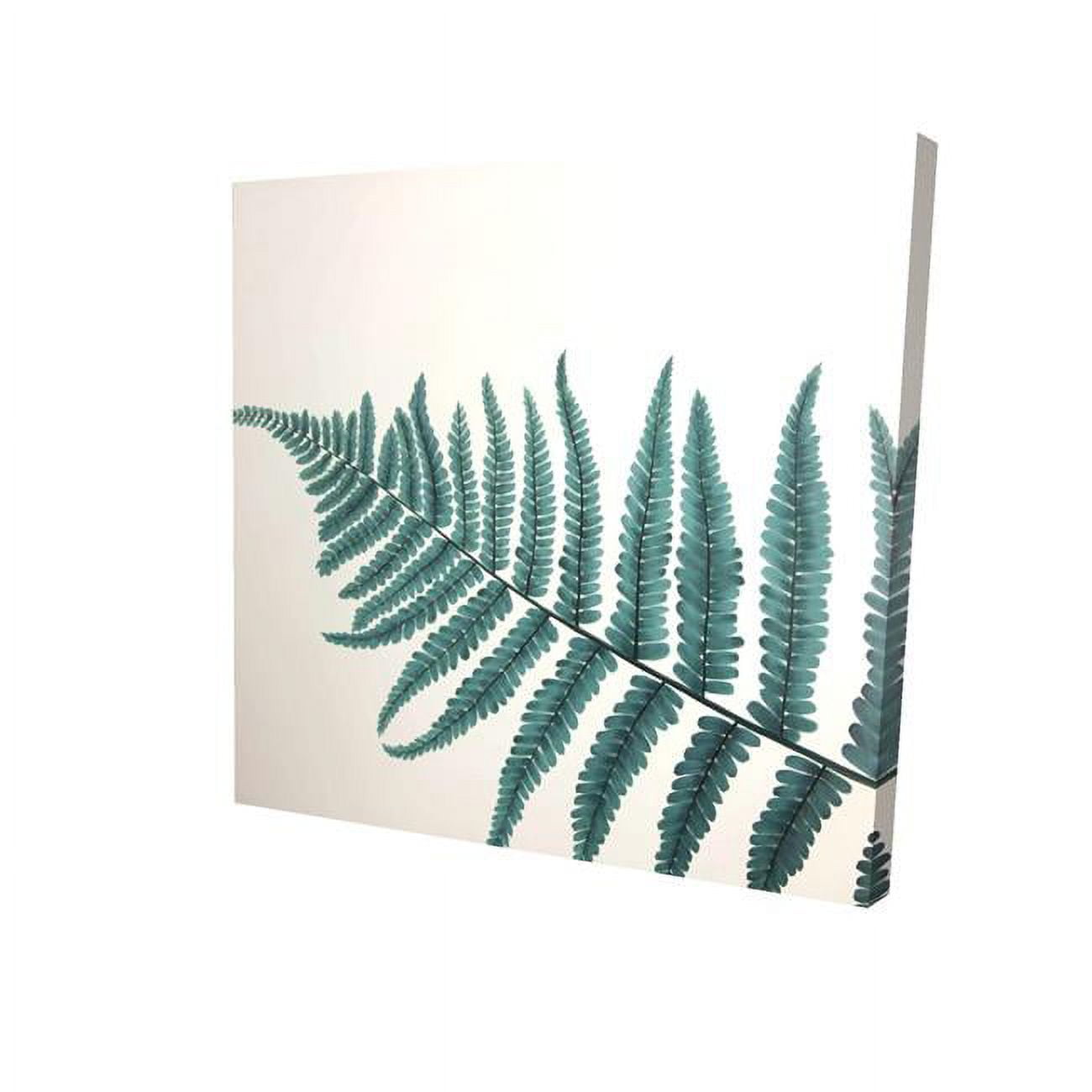 16 x 16 in. Beautiful Fern-Print on Canvas