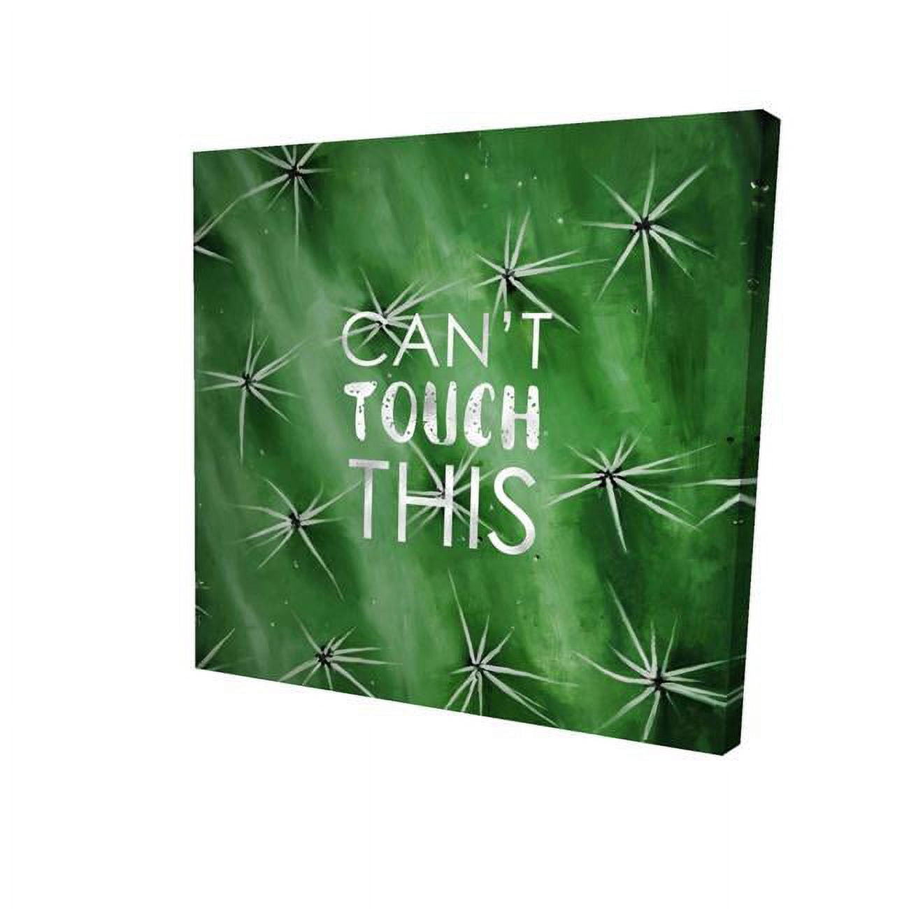 16 x 16 in. Cant Touch This-Print on Canvas