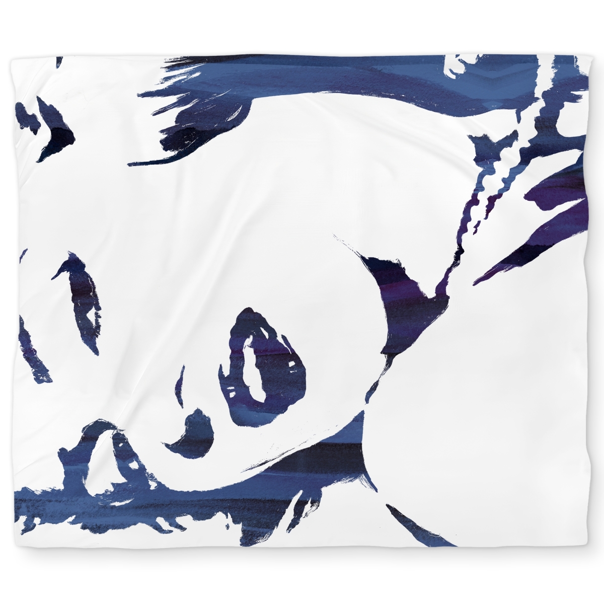 C1DCKSW09C8RDV Marilyn Monroe in Blue Beauty White King Size Duvet Cover - Home Decor