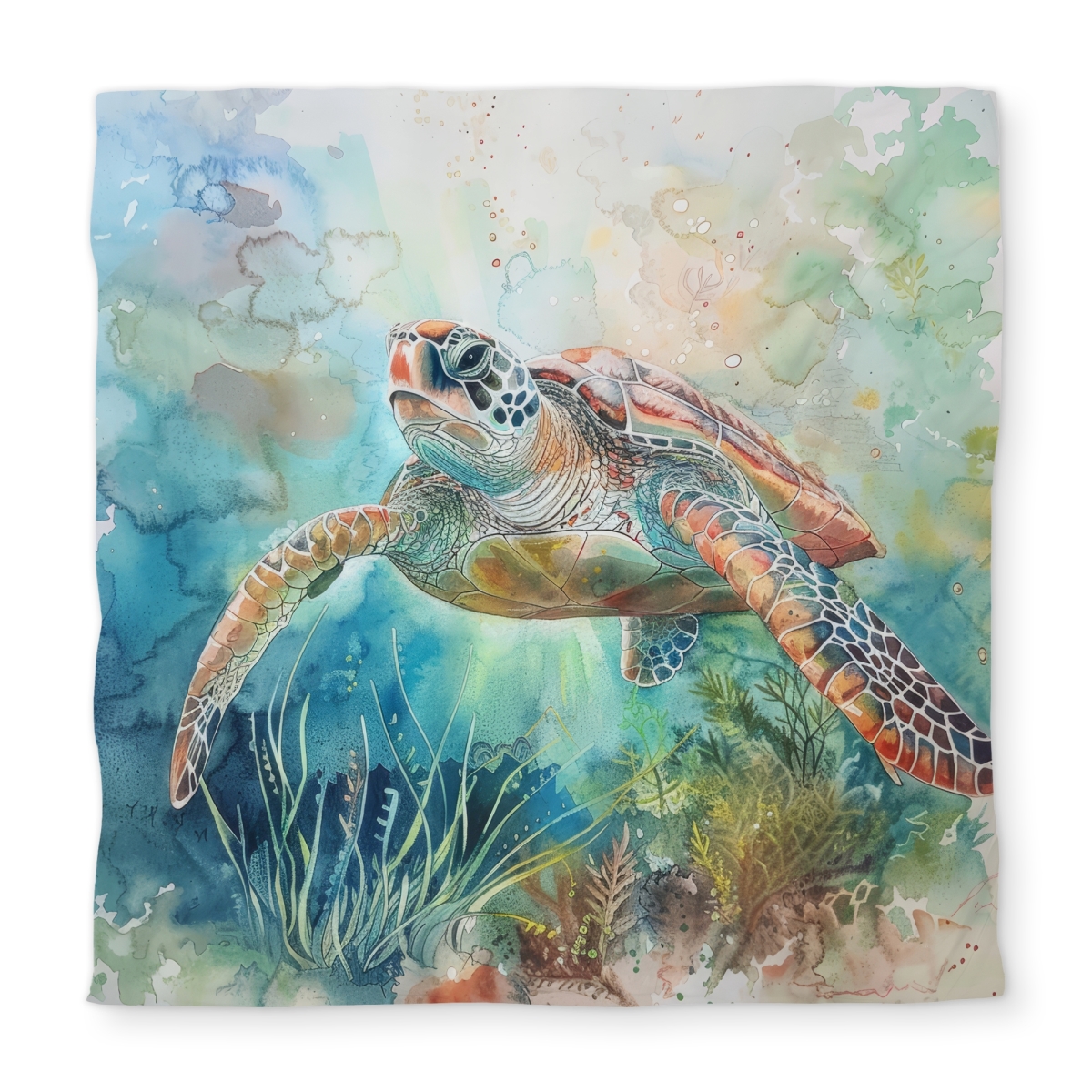 C1DCQSW0Q7EO7H Turtle Beige Queen Size Duvet Cover - Stylish Home Decor Essential