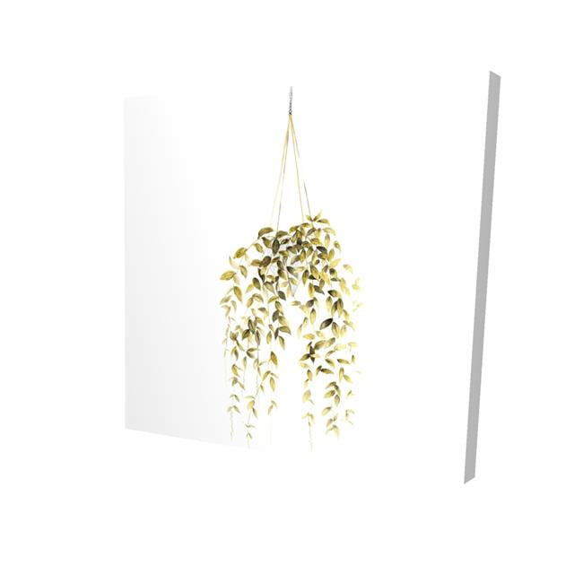 16 x 16 in. Hanging Plant-Print on Canvas