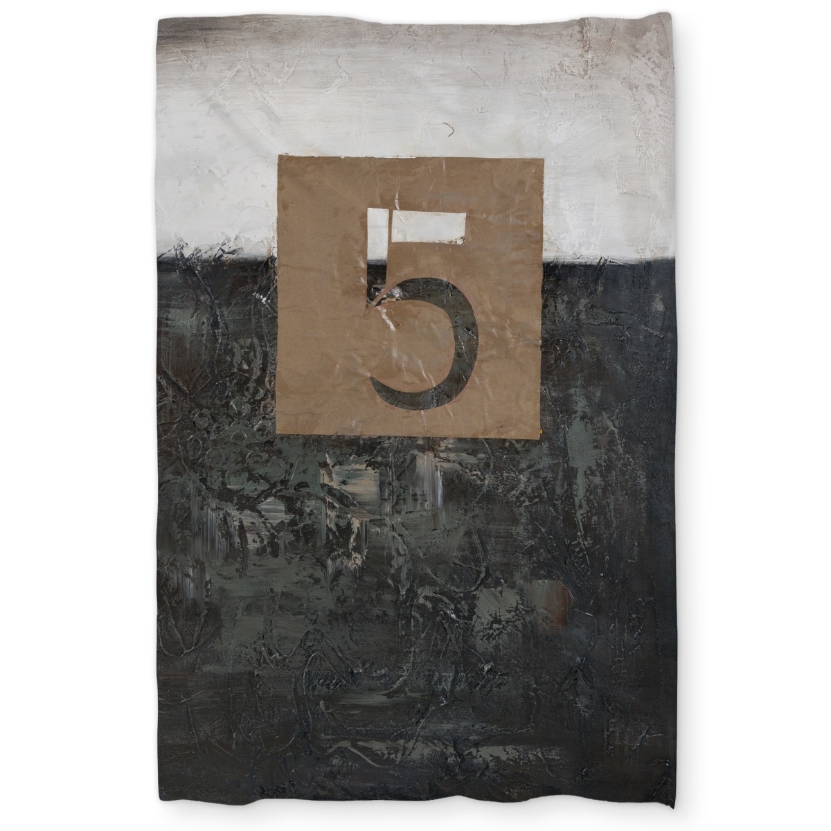 C1DCTSW0VS5OOA Five Pattern Typo & Symbols Twin Size Duvet Cover - Home Decor Essentials