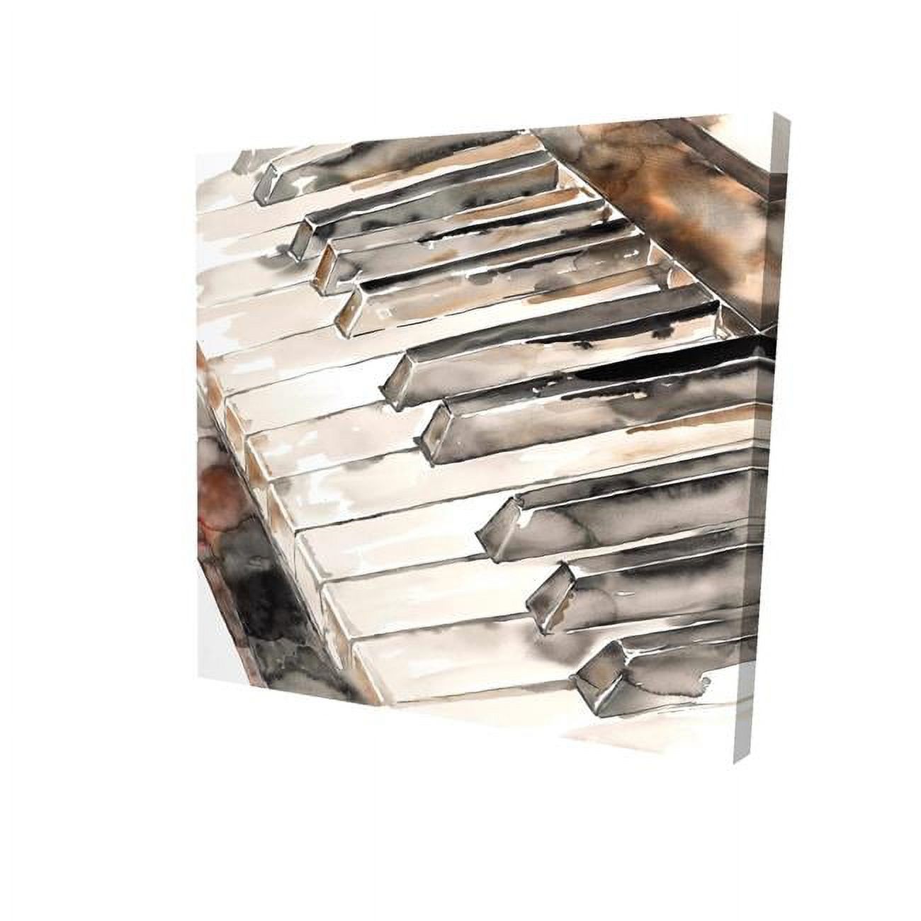 16 x 16 in. Piano-Print on Canvas