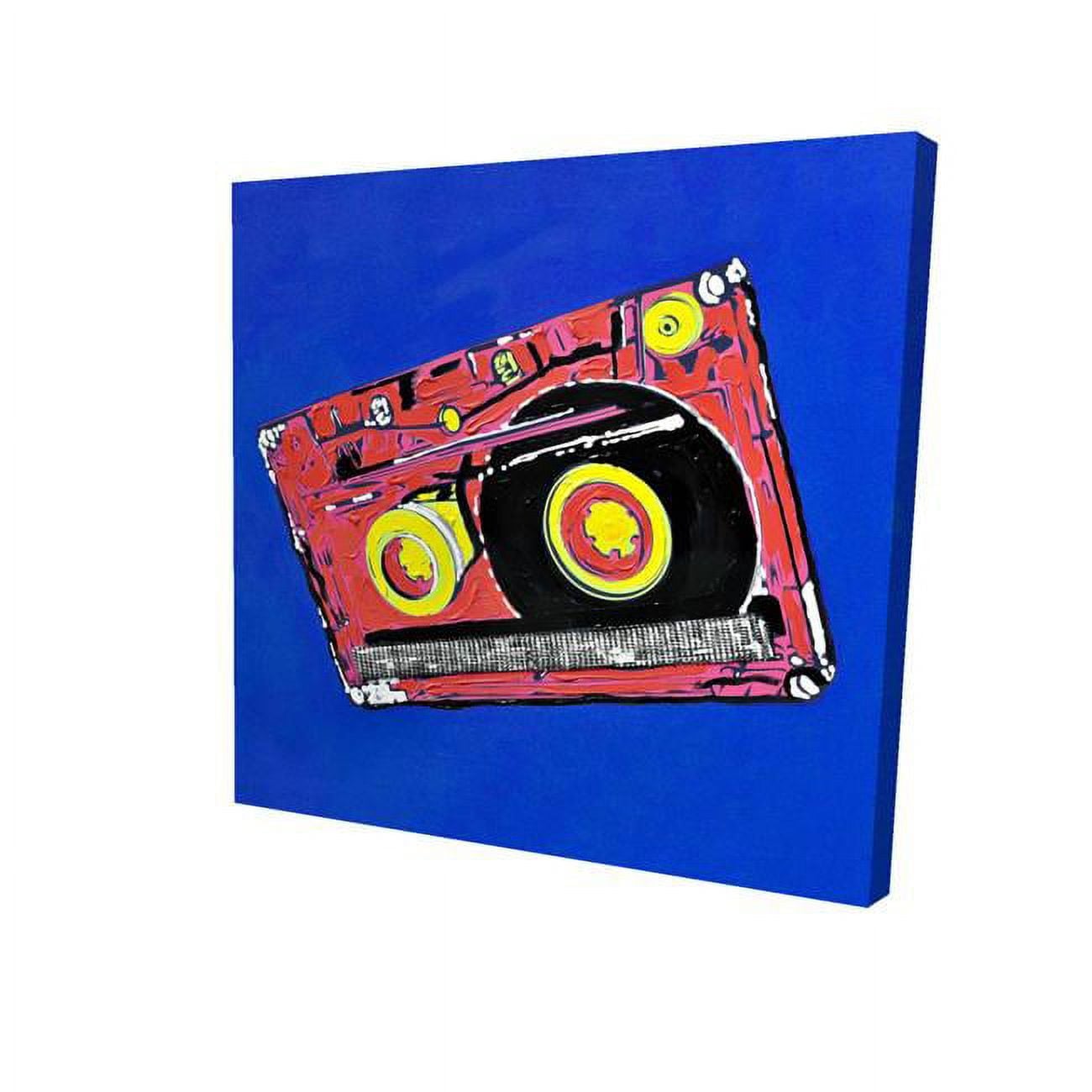16 x 16 in. Tape Player-Print on Canvas