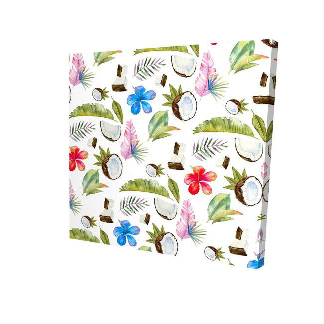 16 x 16 in. Tropical Pattern-Print on Canvas