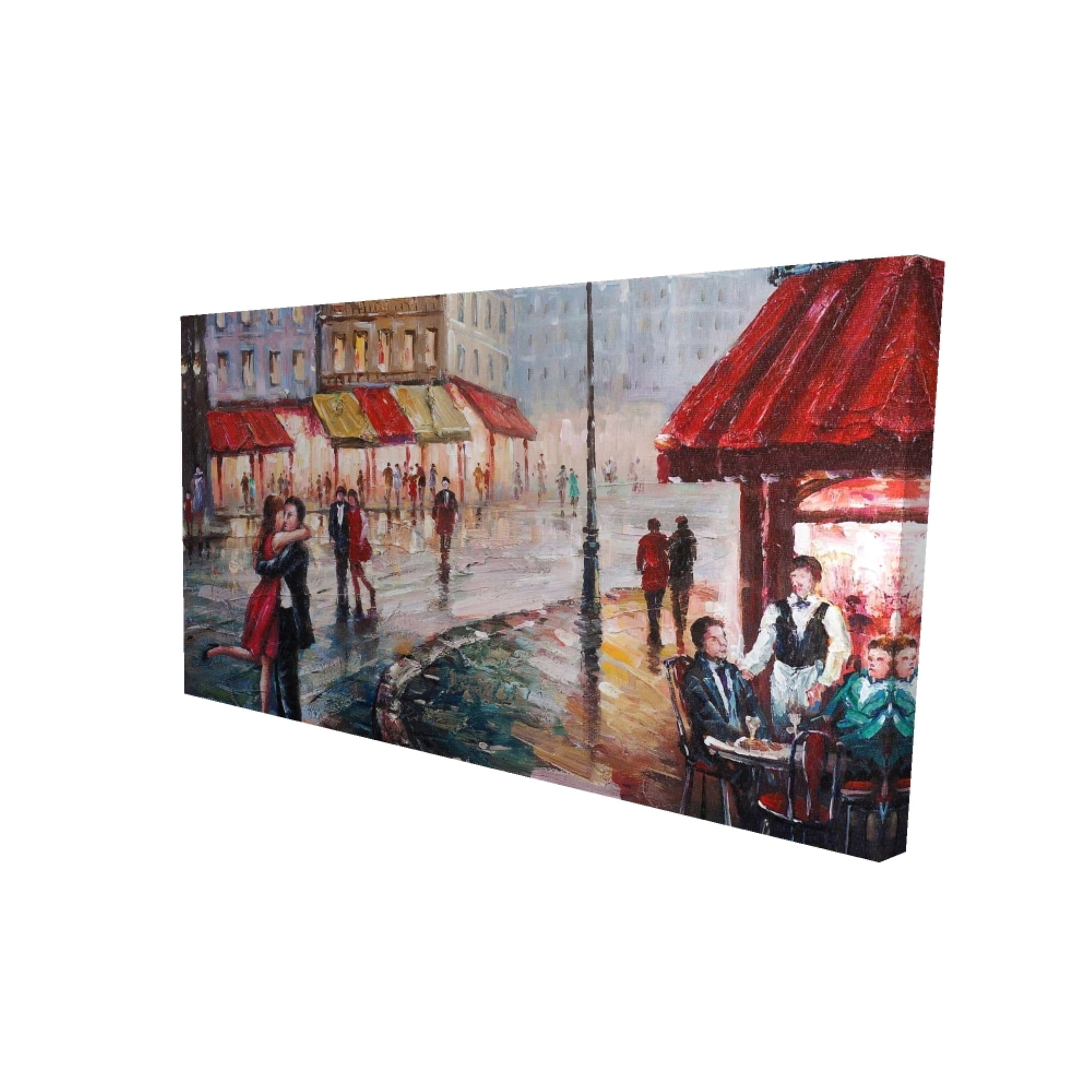 2080-1616-QU32-1 16 x 16 in. Its Wine O Clock II-Print on Canvas