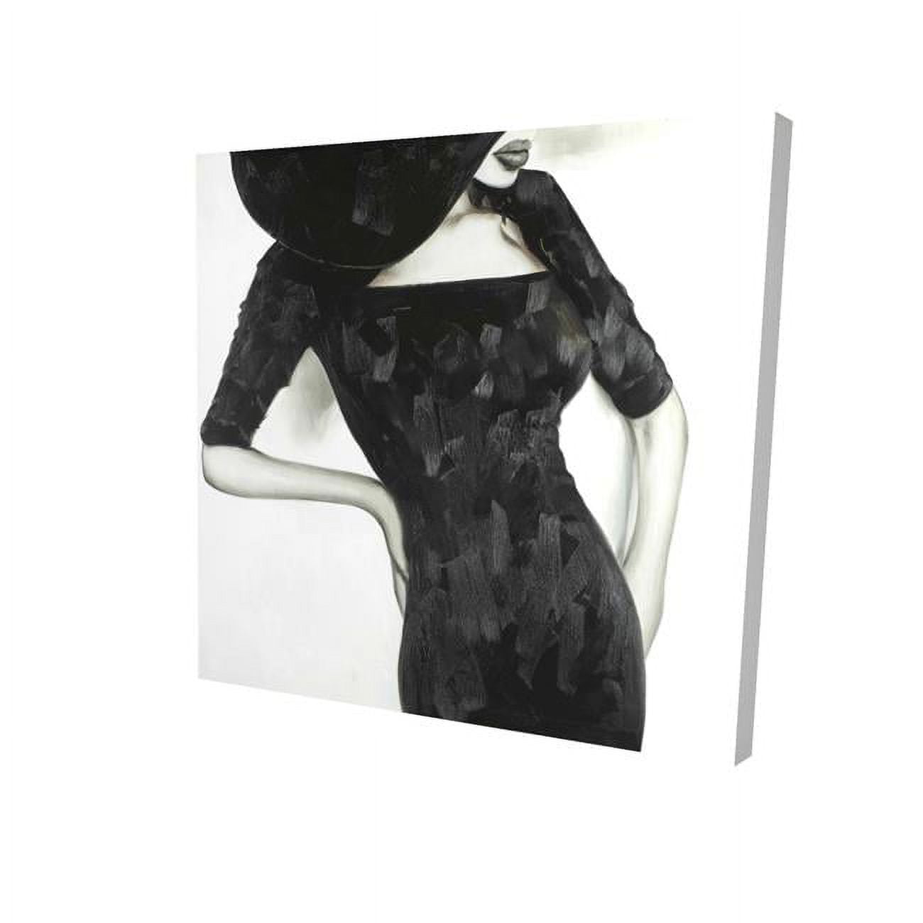 16 x 16 in. Beautiful Classic Woman-Print on Canvas