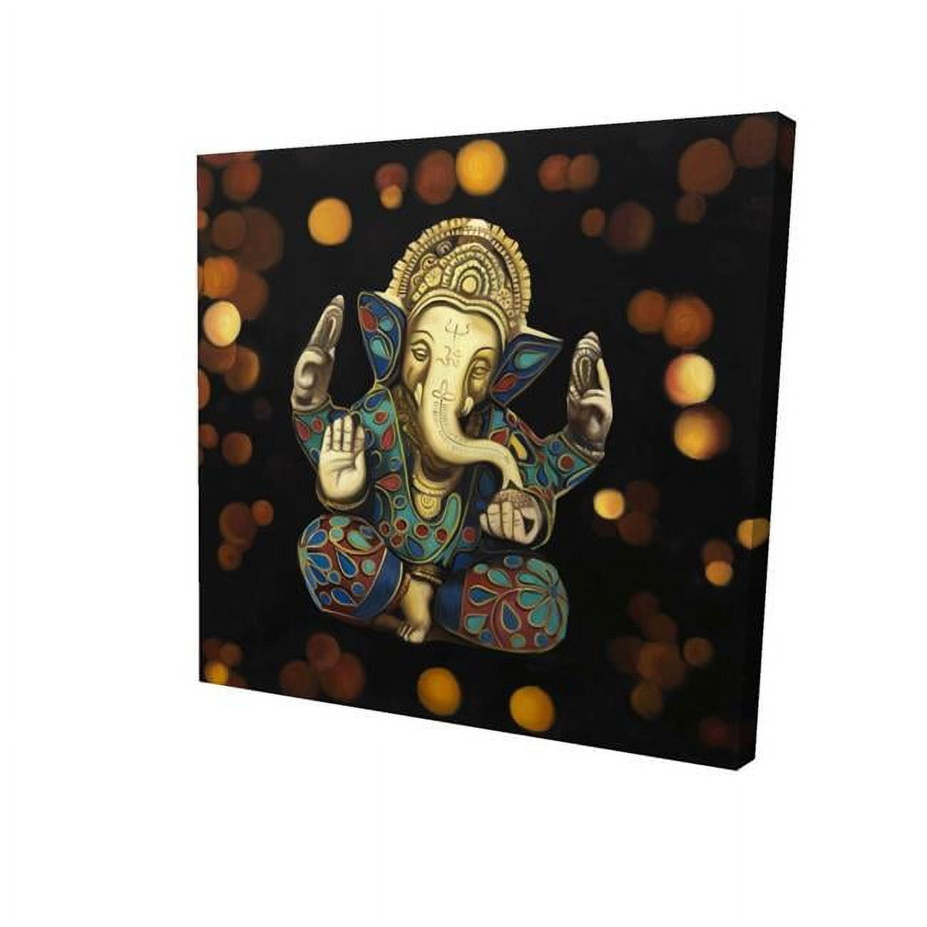 16 x 16 in. Ganesh-Print on Canvas